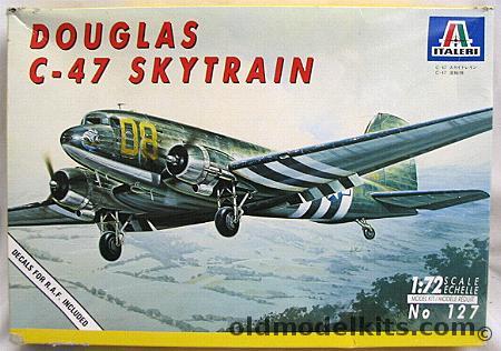 Italeri 1/72 Douglas C-47 Skytrain - USAAF or RAF, 127 plastic model kit